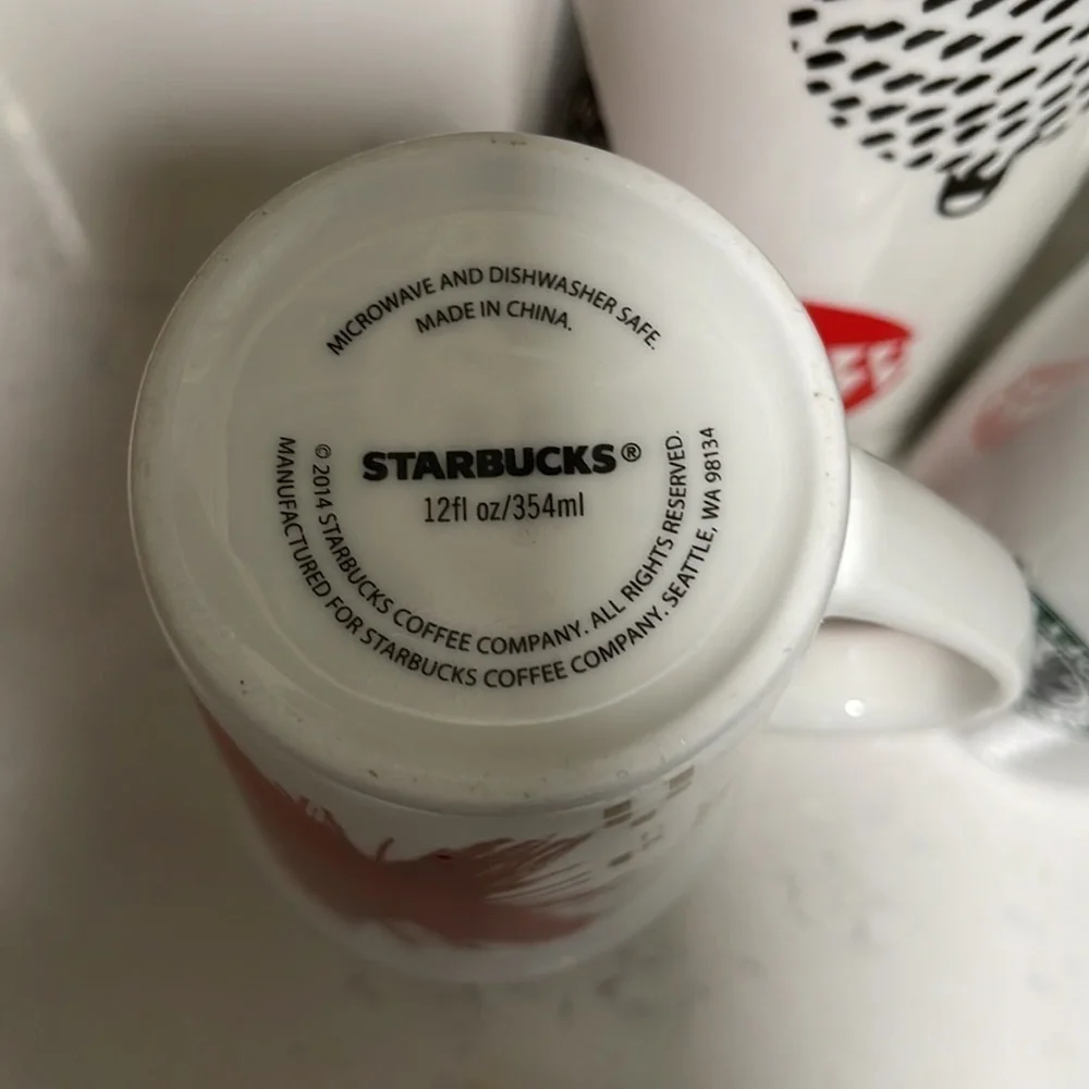 Starbuck’s coffee Mugs set of 3